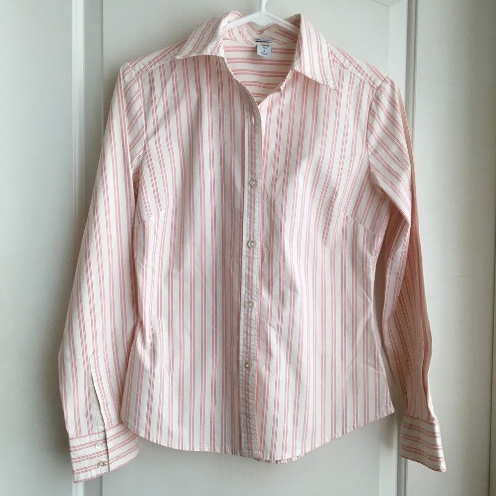 Gap Stretch Women’s Collar Shirt, button down, long sleeves, small